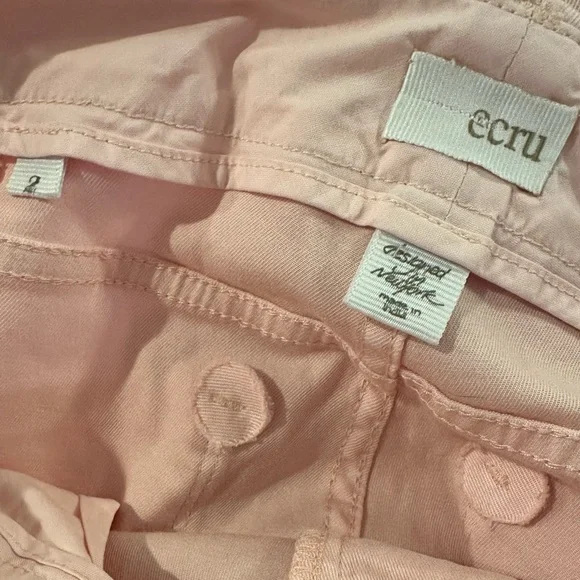 Ecru Pink Women’s Bermuda 10” Shorts Size 2 - Picture 7 of 7
